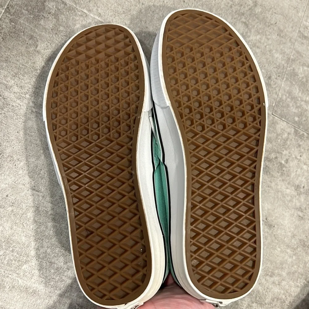 Vans Mint Green Sneakers - Women's 8 - Picture 9 of 9